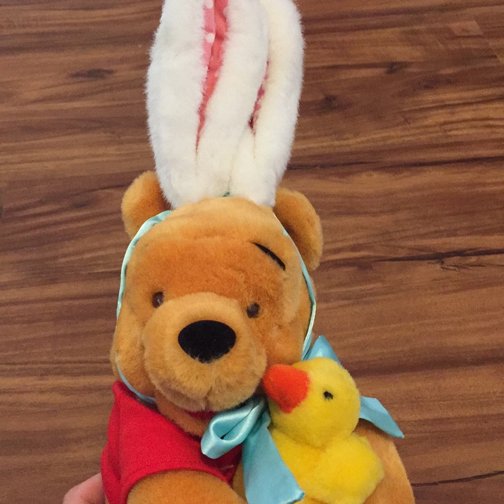 Large Easter bunny Pooh